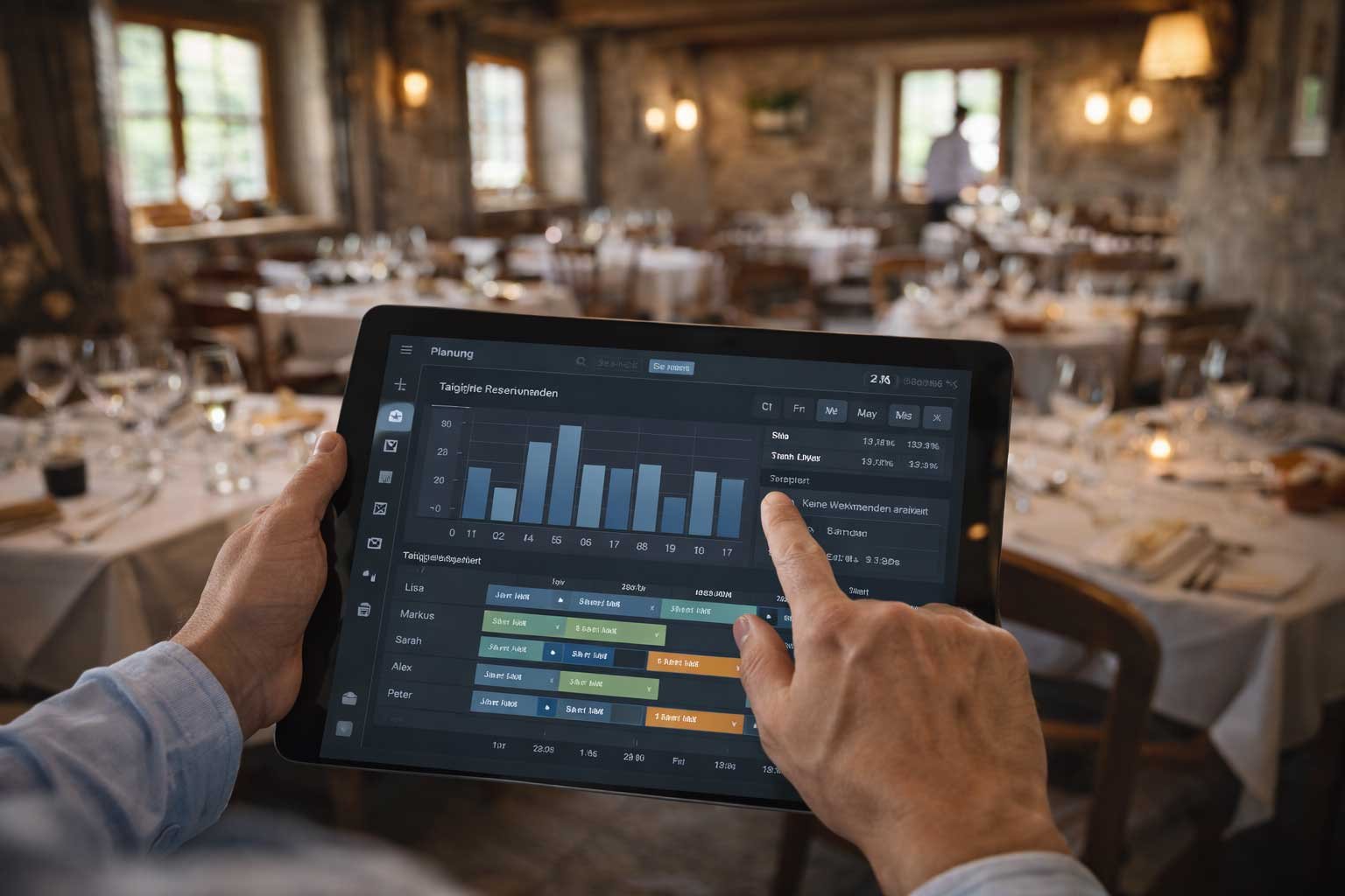 Gastronomie der Zukunft bedeutet auch, dass Mitarbeiter mehr Freiheiten erhalten. 