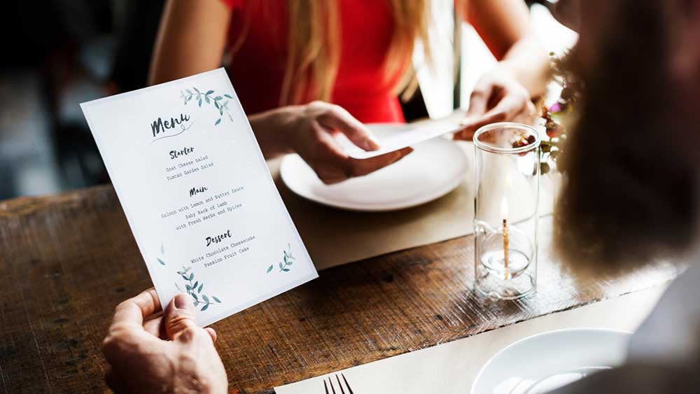 Menue design can help foster revenue.